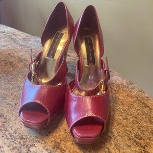 Pink / Plum Steve Madden Heels (Size 6)
